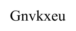 GNVKXEU trademark