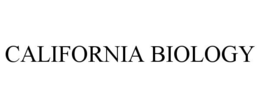 CALIFORNIA BIOLOGY trademark