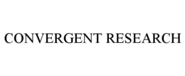 CONVERGENT RESEARCH trademark