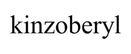 KINZOBERYL trademark