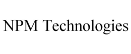 NPM TECHNOLOGIES trademark