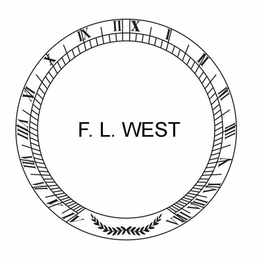 F. L. WEST I II III IV V VI VII VIII IV V VI VII VIII IX X XI XII trademark