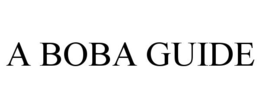 A BOBA GUIDE trademark