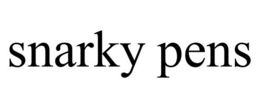 SNARKY PENS trademark