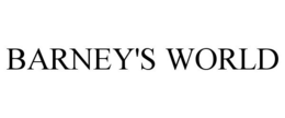 BARNEY'S WORLD trademark