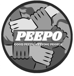 PEEPO GOOD PEEPO HELPING PEOPLE trademark