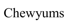 CHEWYUMS trademark