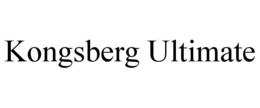 KONGSBERG ULTIMATE trademark