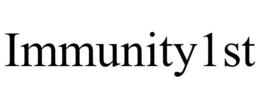 IMMUNITY1ST trademark