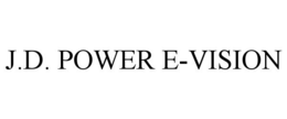 J.D. POWER E-VISION trademark