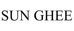 SUN GHEE trademark