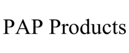 PAP PRODUCTS trademark