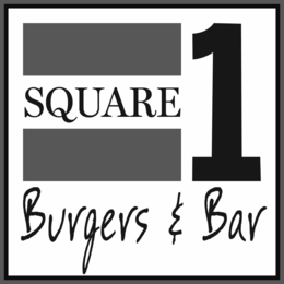 SQUARE 1 BURGERS & BAR trademark