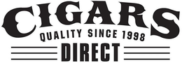 CIGARS DIRECT QUALITY SINCE 1998 trademark
