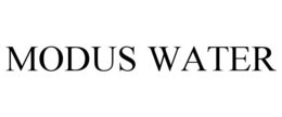 MODUS WATER trademark