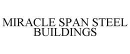 MIRACLE SPAN STEEL BUILDINGS trademark