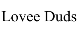 LOVEE DUDS trademark