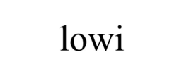 LOWI trademark