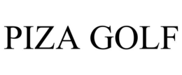 PIZA GOLF trademark