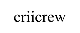 CRIICREW trademark