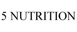 5 NUTRITION trademark