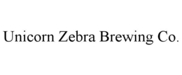 UNICORN ZEBRA BREWING CO. trademark