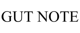 GUT NOTE trademark