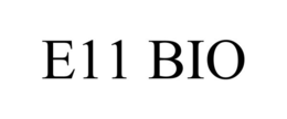 E11 BIO trademark