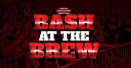 COASTAL CHAMPIONSHIP WRESTLING BASH AT THE BREW trademark