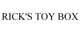 RICK'S TOY BOX trademark