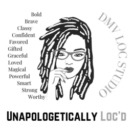 DMV LOC STUDIO UNAPOLOGETICALLY LOC'D BOLD BRAVE CLASSY CONFIDENT FAVORED GIFTED GRACEFUL LOVED MAGICAL POWERFUL SMART STRONG WORTHY trademark