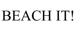 BEACH IT! trademark