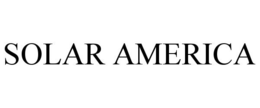 SOLAR AMERICA trademark