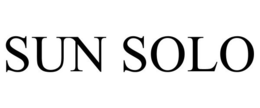 SUN SOLO trademark