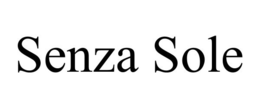 SENZA SOLE trademark