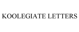 KOOLEGIATE LETTERS trademark