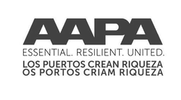 AAPA ESSENTIAL. RESILIENT. UNITED. LOS PUERTOS CREAN RIQUEZA OS PORTOS CRIAM RIQUEZA trademark