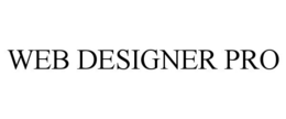 WEB DESIGNER PRO trademark