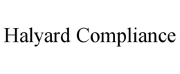 HALYARD COMPLIANCE trademark