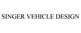 SINGER VEHICLE DESIGN trademark