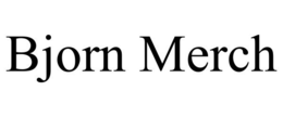 BJORN MERCH trademark