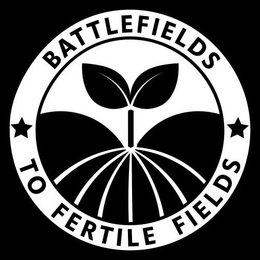 BATTLEFIELDS TO FERTILE FIELDS trademark