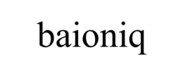 BAIONIQ trademark