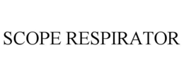 SCOPE RESPIRATOR trademark