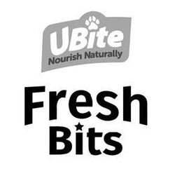 UBITE NOURISH NATURALLY FRESH BITS trademark