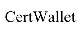 CERTWALLET trademark