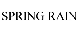 SPRING RAIN trademark