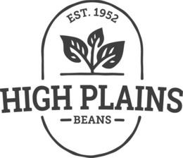 HIGH PLAINS BEANS EST. 1952 trademark