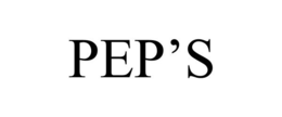 PEP'S trademark