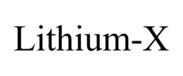 LITHIUM-X trademark